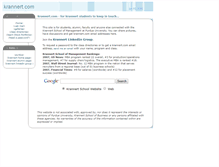 Tablet Screenshot of krannert.com